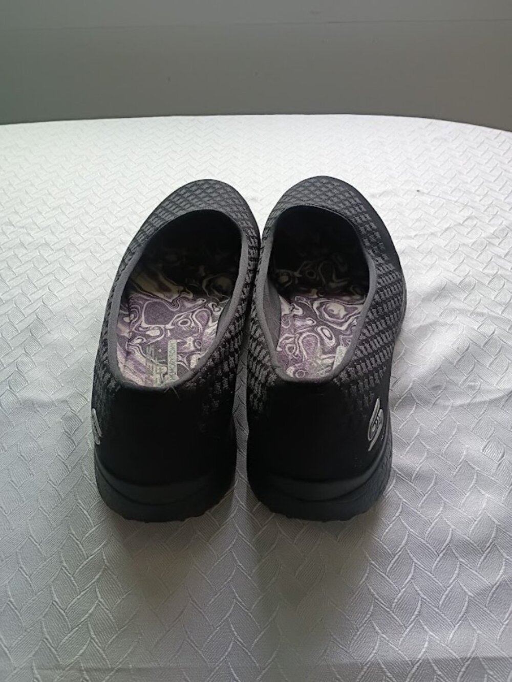 Skechers Women's Black Wide Fit LIKE NEW Ballet Flats Size 10 - Picture 4 of 7